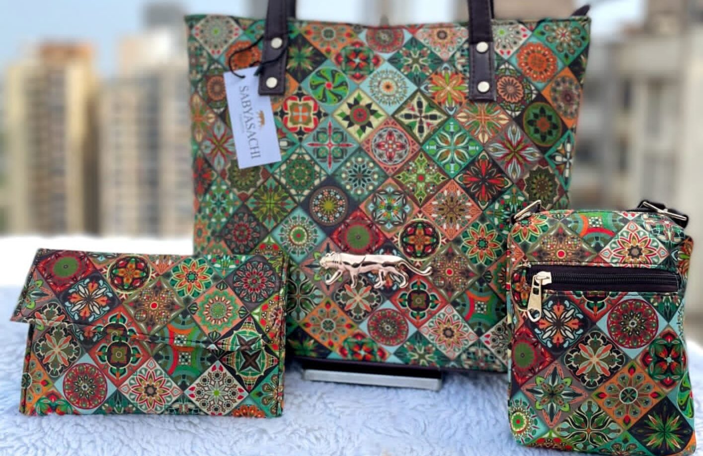 Handcrafted hand bags